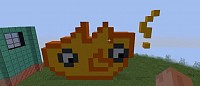 Постройка с Чижиком в игре Minecraft